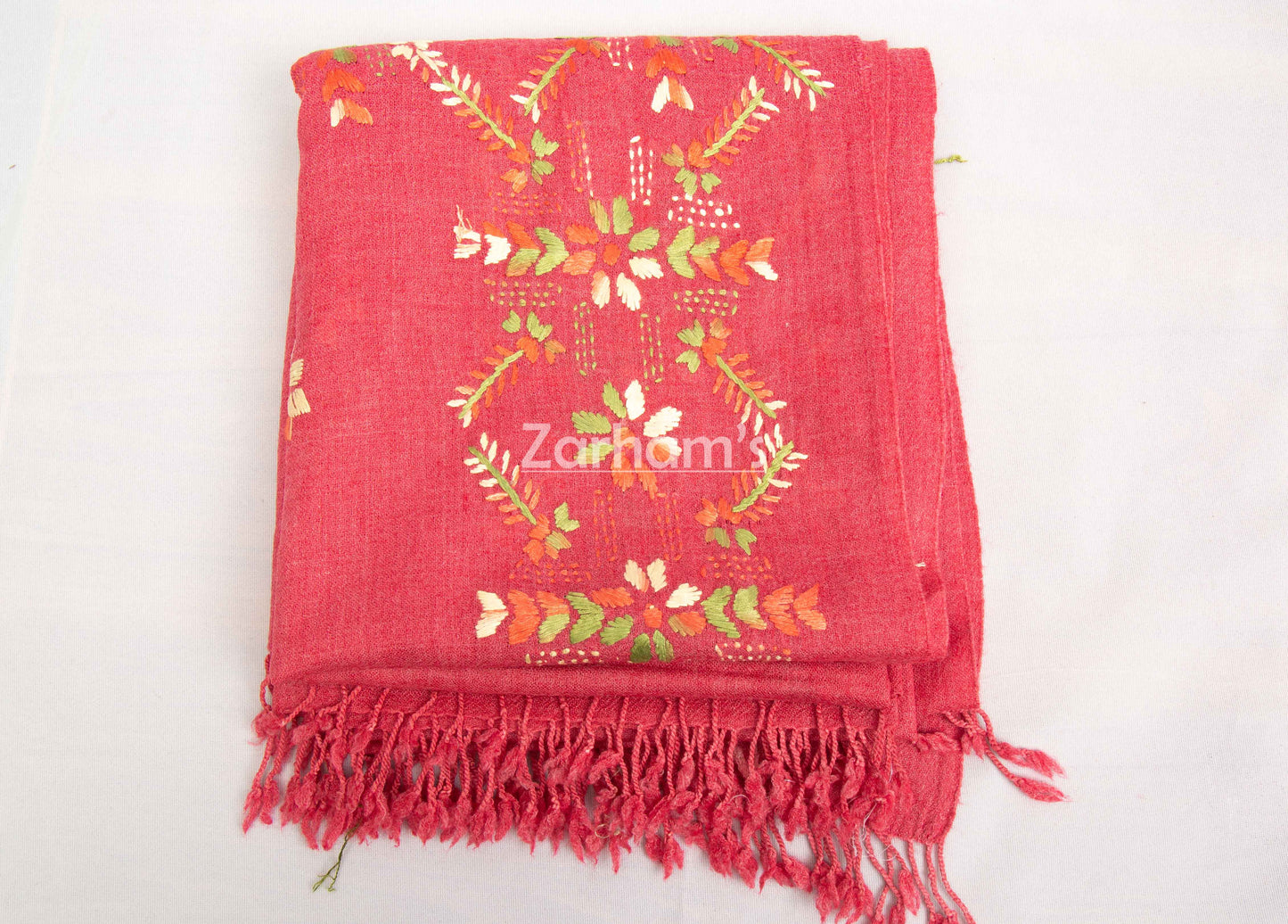 Handmade Premium quality Sindhi Embroidery Himalayan Woolen Shawl