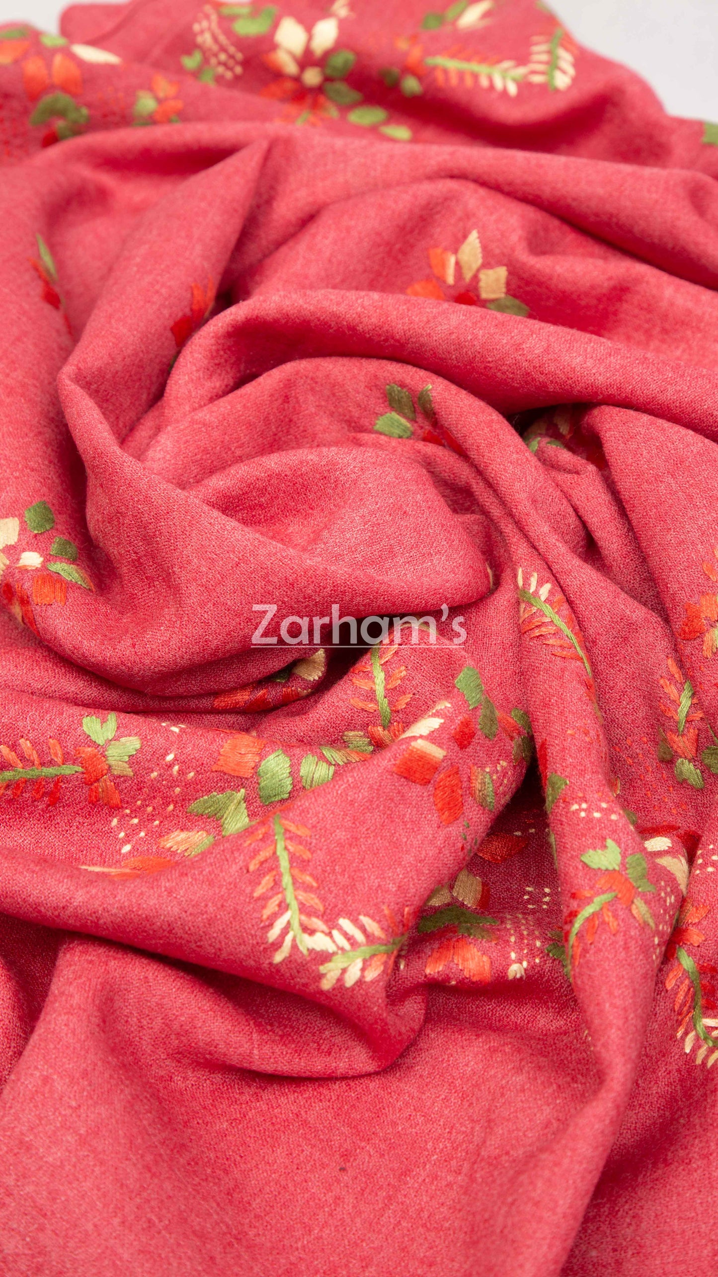 Handmade Premium quality Sindhi Embroidery Himalayan Woolen Shawl