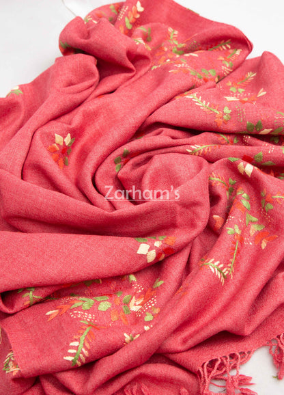 Handmade Premium quality Sindhi Embroidery Himalayan Woolen Shawl