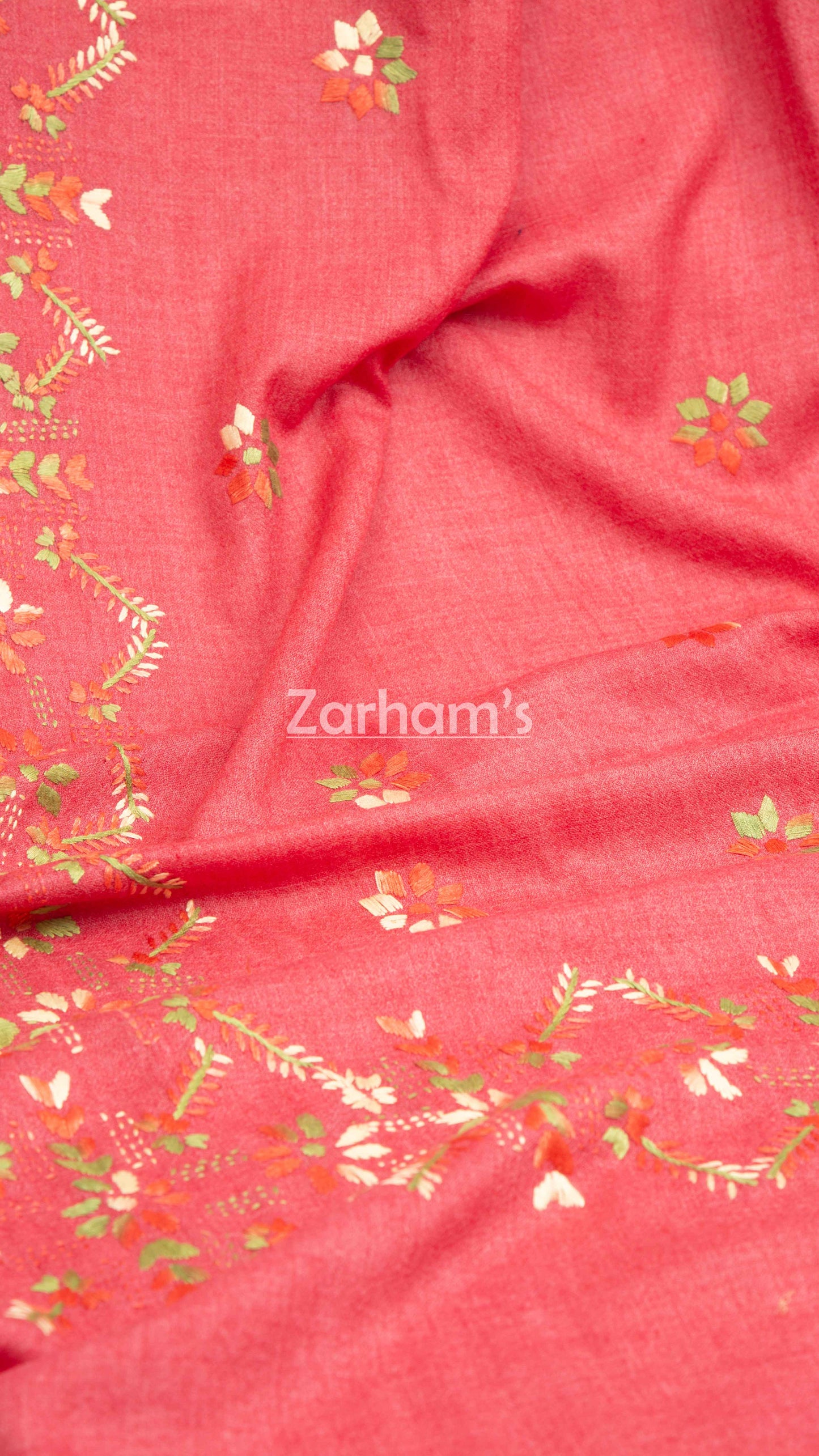 Handmade Premium quality Sindhi Embroidery Himalayan Woolen Shawl