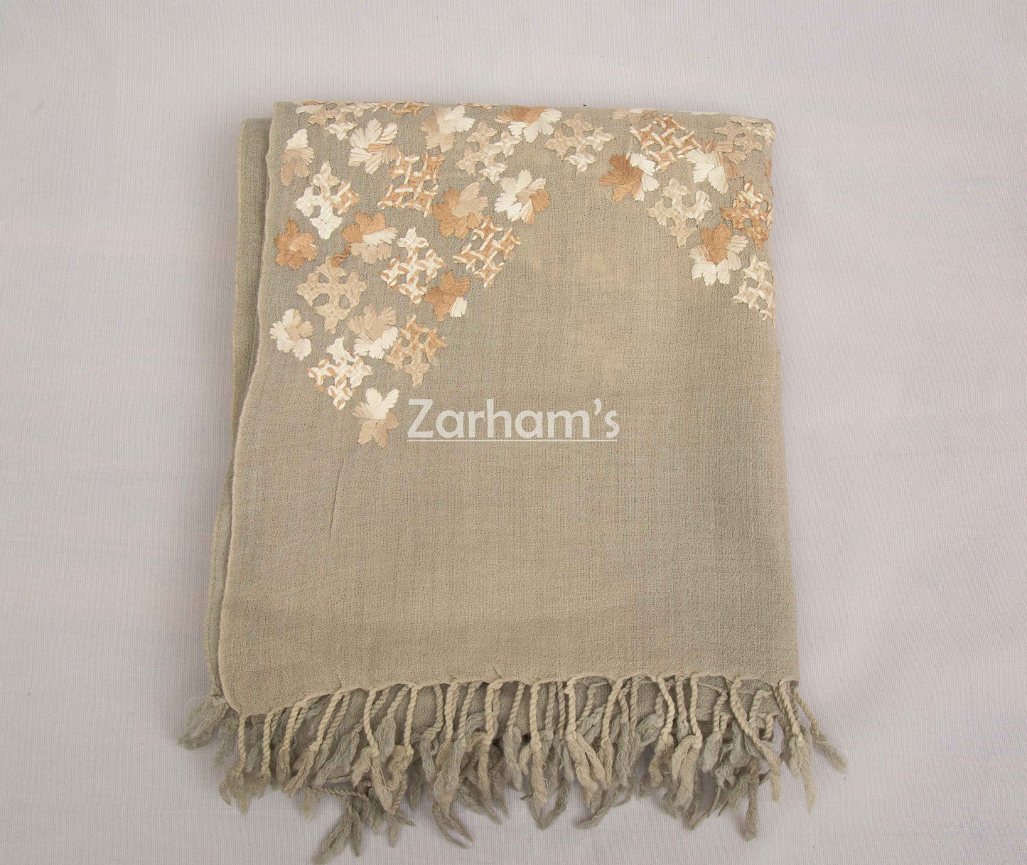 Handmade Premium quality Balochi Embroidery Himalayan Woolen Pashmina Shawl