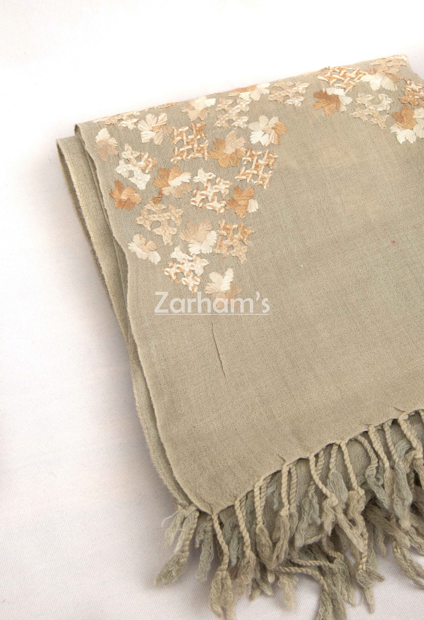 Handmade Premium quality Balochi Embroidery Himalayan Woolen Pashmina Shawl