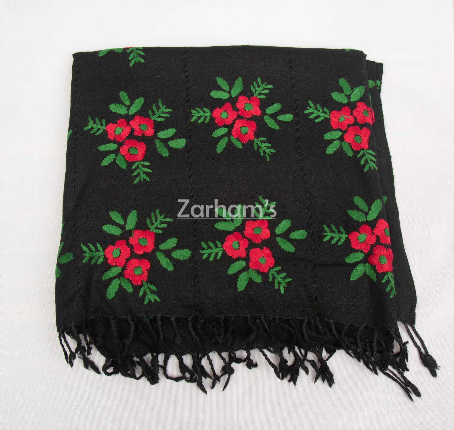 Handmade Premium Embroidered Pashmina Shawl