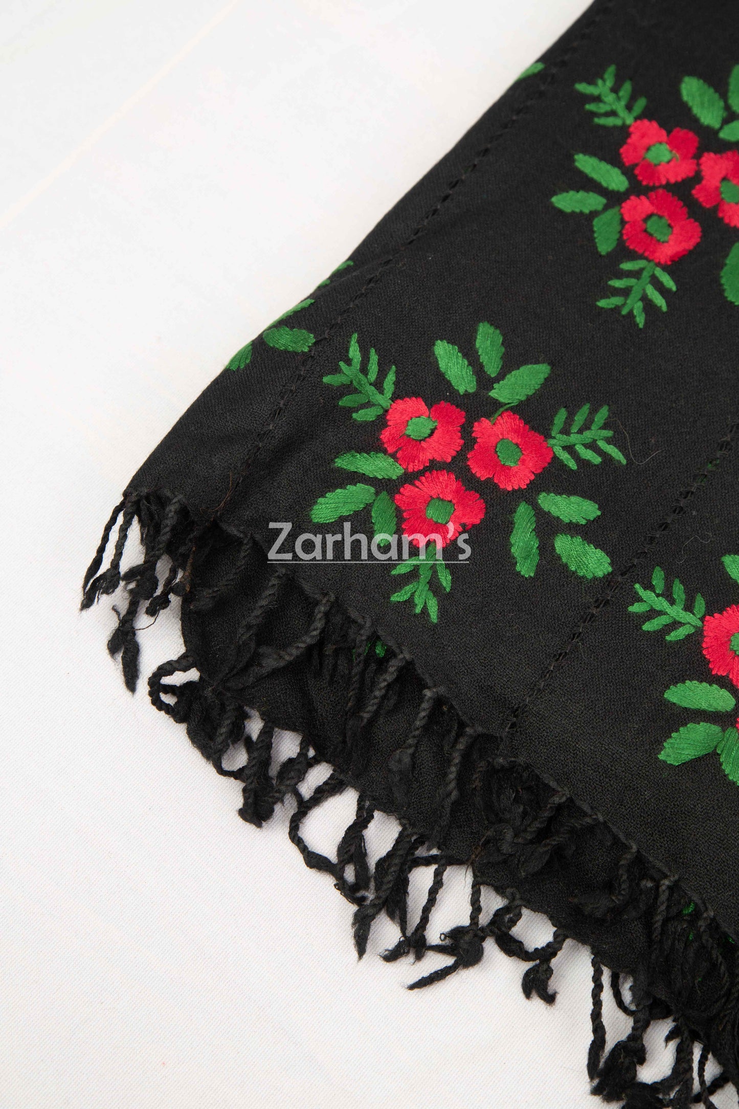 Handmade Premium Embroidered Pashmina Shawl