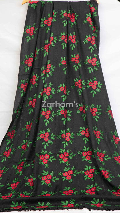 Handmade Premium Embroidered Pashmina Shawl