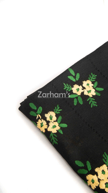 100% Pure Traditional Embroidered Genuine Pashmina Woolen Shawl for women