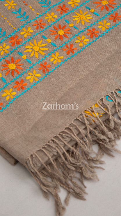 Handmade Premium quality hand embroidered Himalayan Pashmina  Woolen Shawl