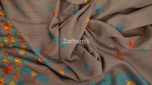 Handmade Premium quality hand embroidered Himalayan Pashmina  Woolen Shawl