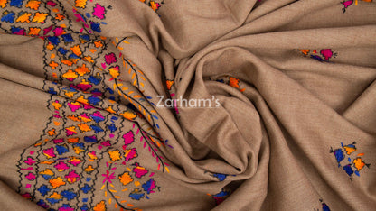 Handmade Premium quality hand embroided Himalayan Woolen Shawl