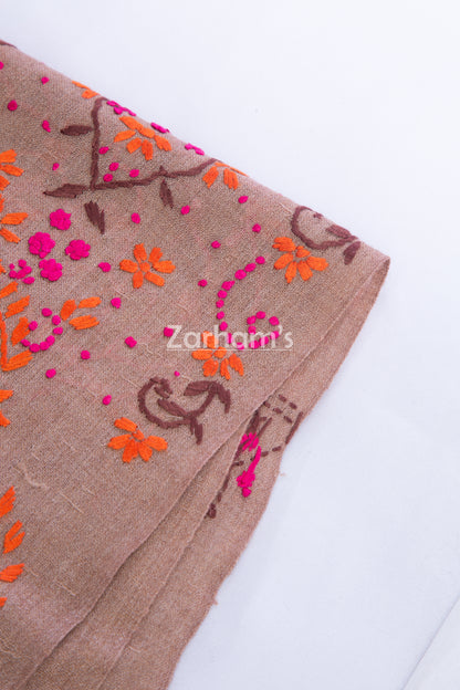 Hand Embroided Premium quality Pure Woolen Shawl for women