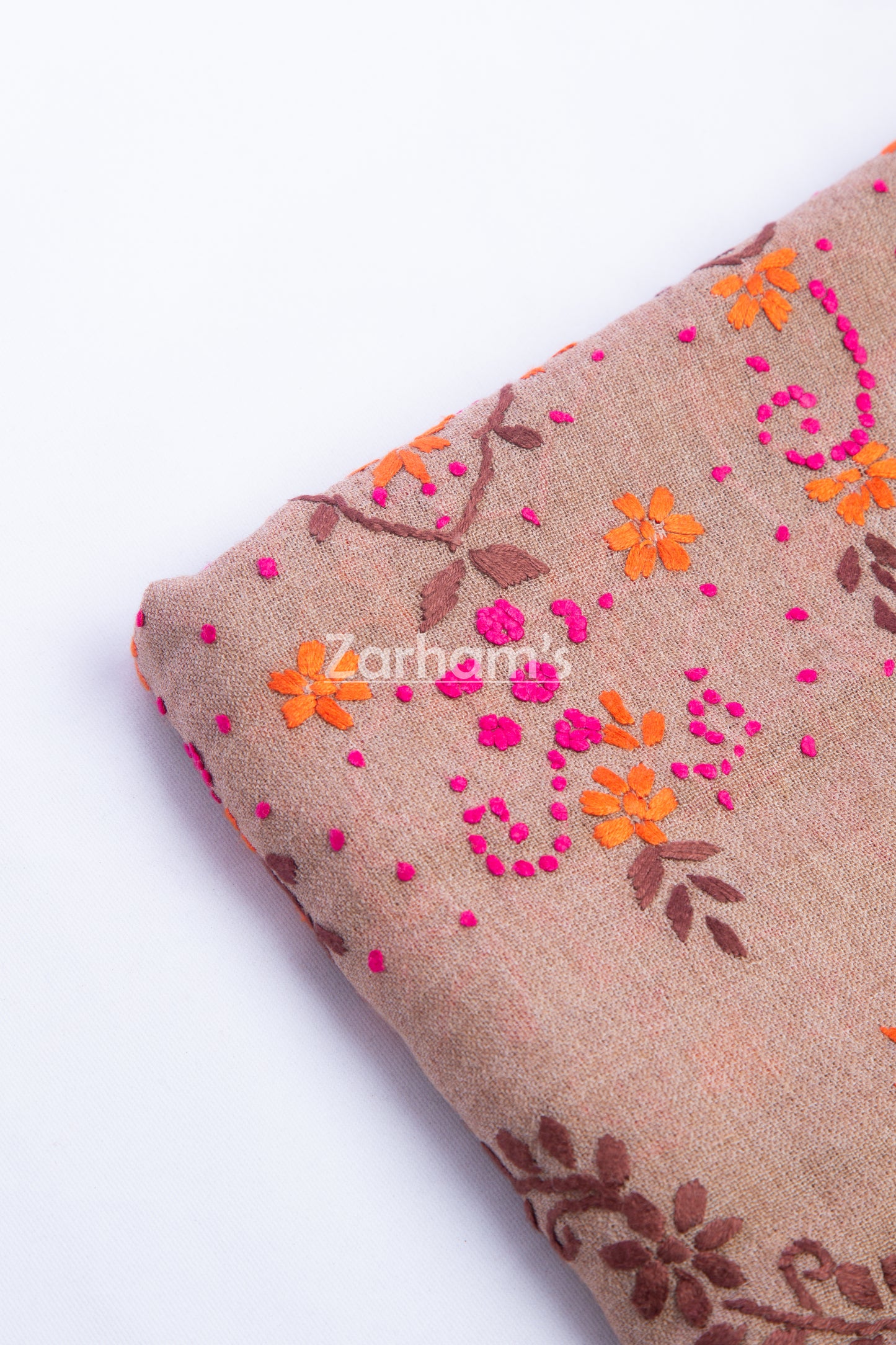 Hand Embroided Premium quality Pure Woolen Shawl for women