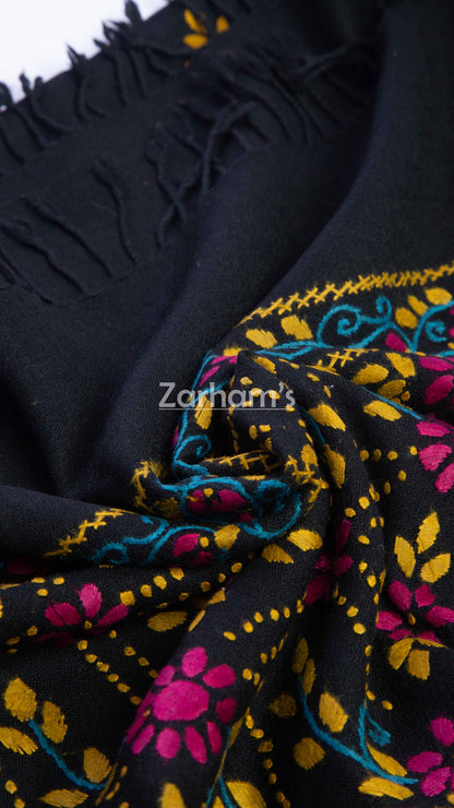 Handmade Pashmina Hand Embroidered Shawl