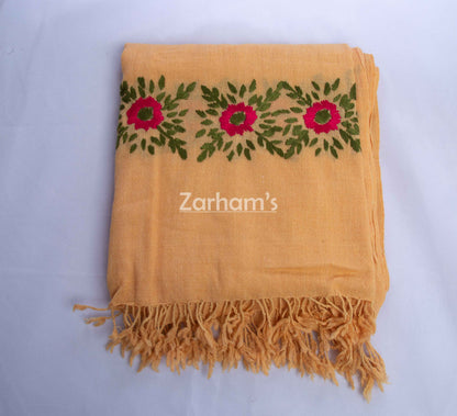 Hand Woven and Hand Embroidered Pashmina Shawl