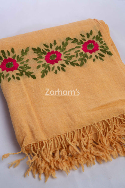 Hand Woven and Hand Embroidered Pashmina Shawl