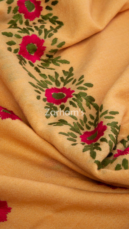 Hand Woven and Hand Embroidered Pashmina Shawl