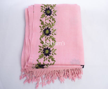 Hand Woven and Hand Embroidered Pashmina Shawl