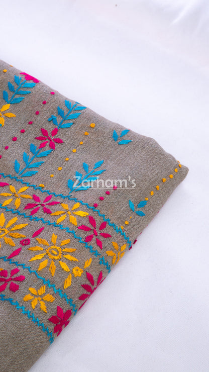 100% Handmade Premium quality Embroided Himalayan Pashmina Woolen Shawl