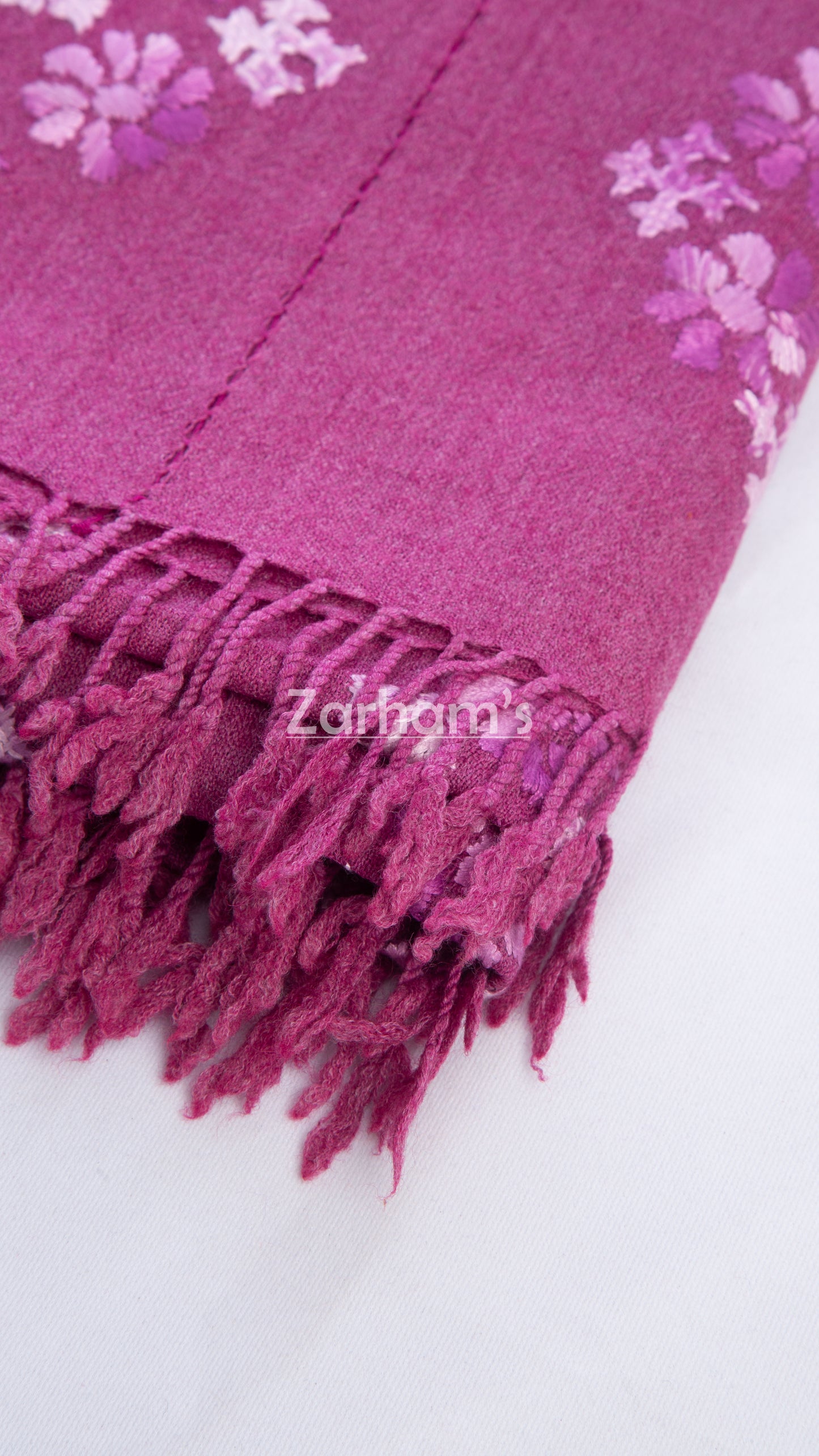 Handmade Premium quality Pashmina Shawl Balochi Embroidery