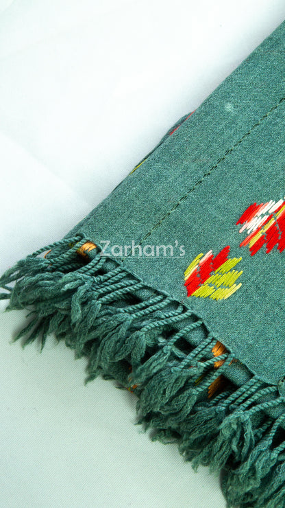 Handmade Premium quality Balochi Embroidery Himalayan Pashmina Woolen Shawl