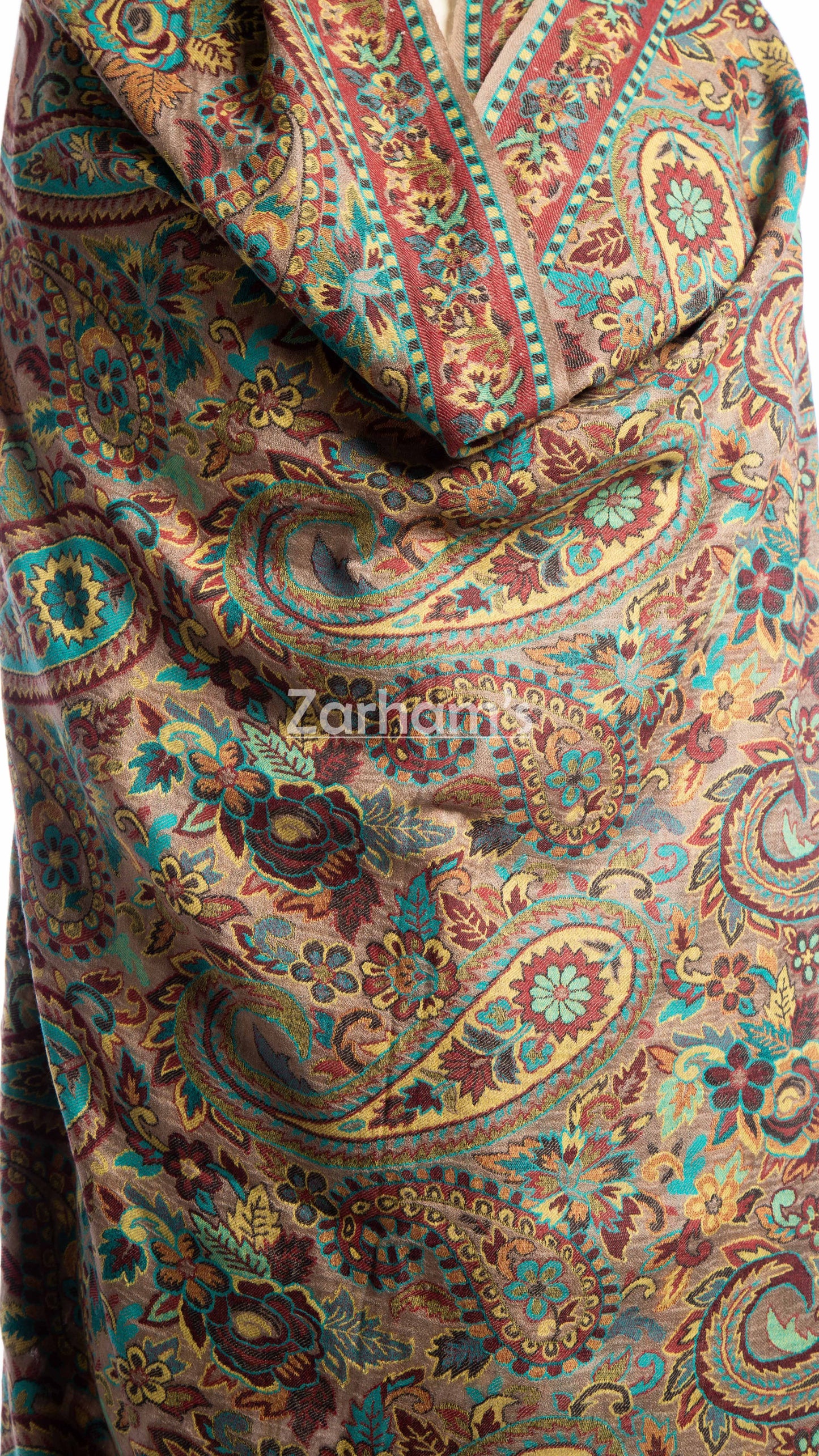 Hand Woven Royal Kashmiri Kani Shawl