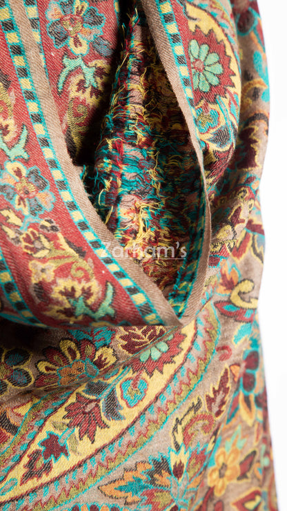 Hand Woven Royal Kashmiri Kani Shawl