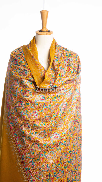 Hand Made Kashmiri Kalamkari Shawl